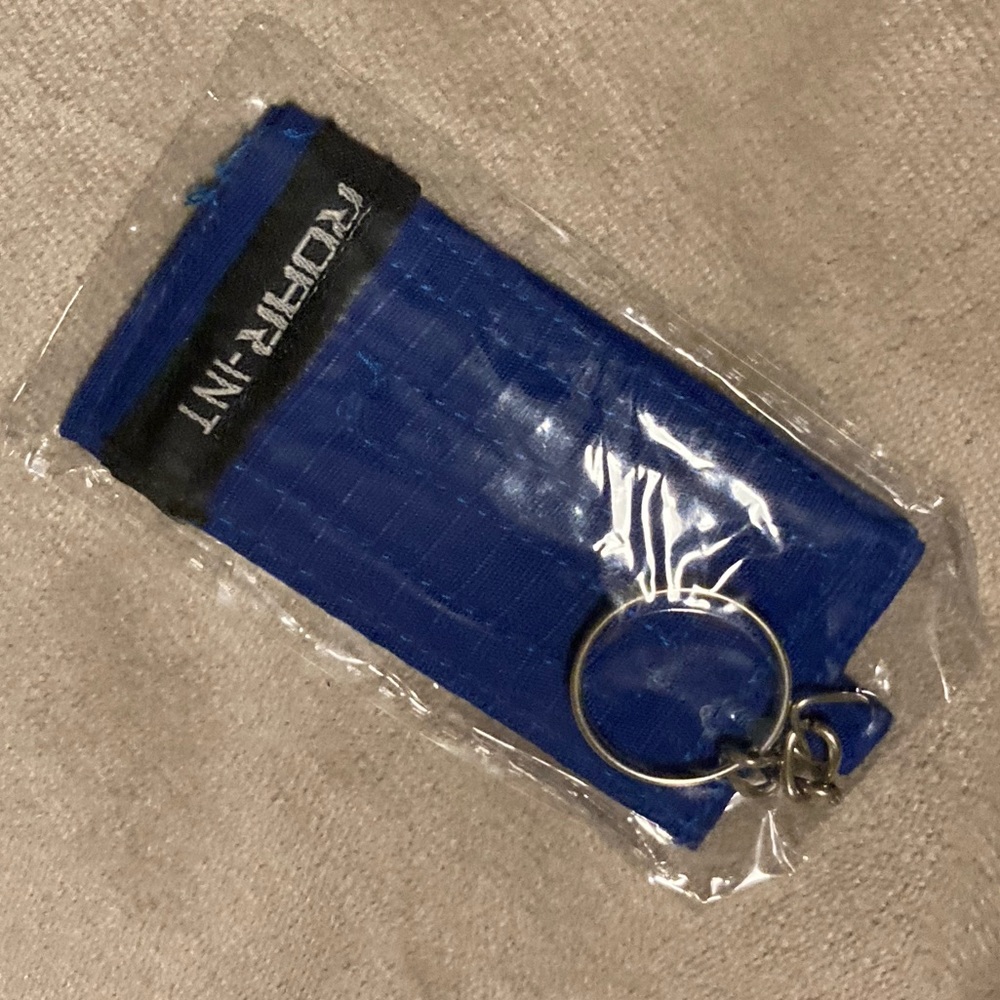 Brazilian Jiu Jitsu Rank Keychain -Blue